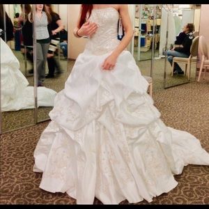 Beautiful bridal dress